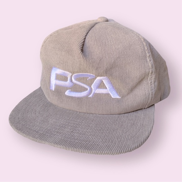 PSA Corduroy Baseball Hat Cap - Picture 1 of 2